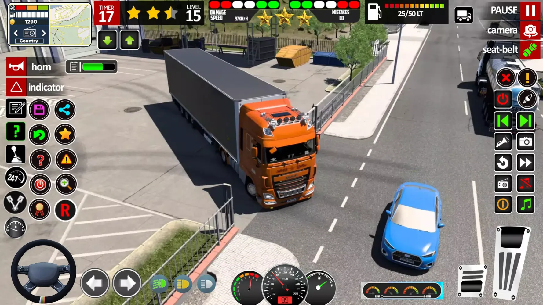 Скриншоты Truck Driver Cargo 3D Game