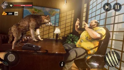 Tangkapan skrin The Wild Wolf Life Sim Games