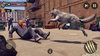 Tangkapan skrin The Wild Wolf Life Sim Games
