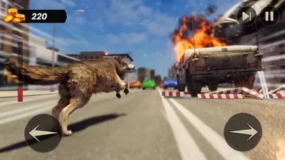 Tangkapan skrin The Wild Wolf Life Sim Games