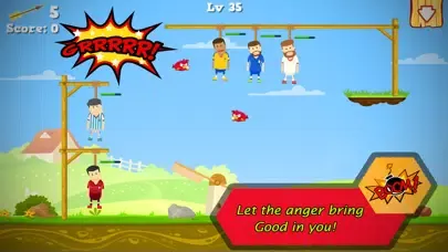 Screenshot di Cut the Gibbet Rope : Angry Archer Hero