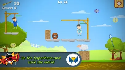 Screenshot di Cut the Gibbet Rope : Angry Archer Hero