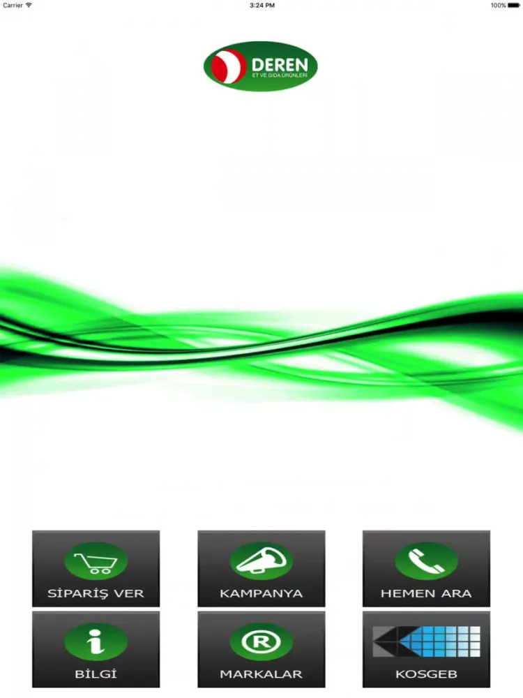 Deren Gıda iPad  স্ক্রিনশট