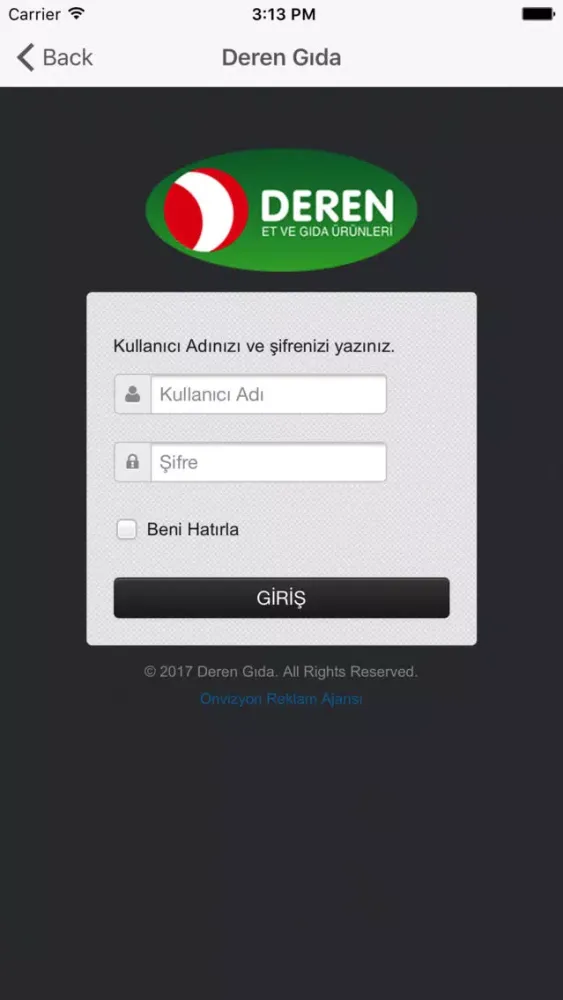 Deren Gıda স্ক্রিনশট