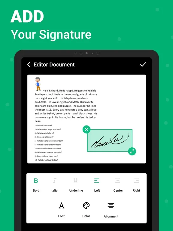 تصاویر Doc Scanner - PDF Scanner+ iPad 