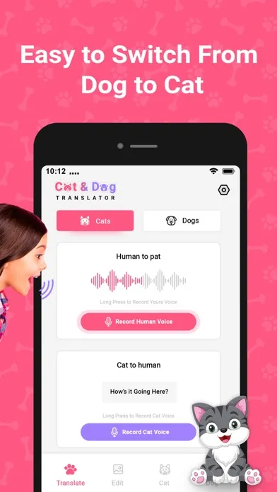 Screenshot di Cat & Dog Translator - Dogify