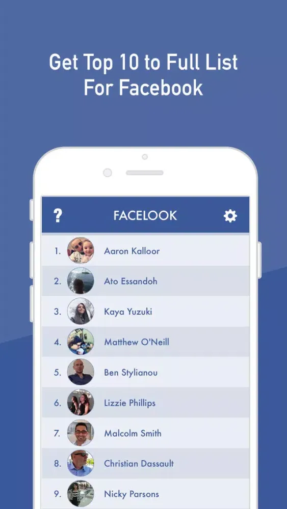 Look Who's Profile - FaceLook Screenshots