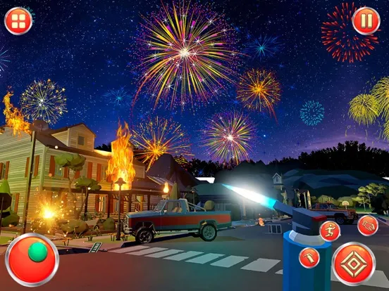 Fireworks Simulator 2024 Game iPad 應用截圖