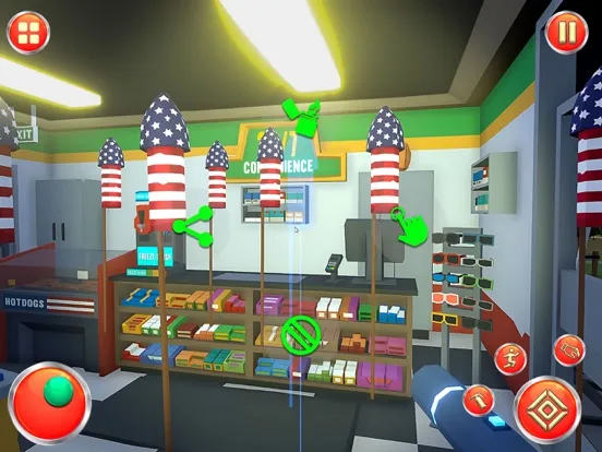 Fireworks Simulator 2024 Game iPad 應用截圖