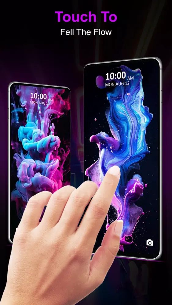 Fluid Magic: Live Wallpaper سکرین شاٹس