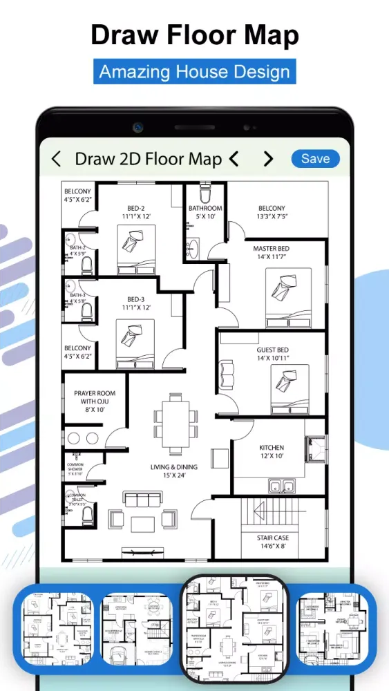 House Design Floor Plan App 3D 스크린샷