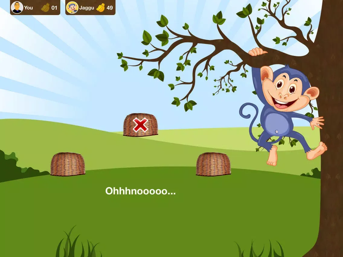 Zrzuty ekranu Jaggus Banana - The Shell Game iPad 