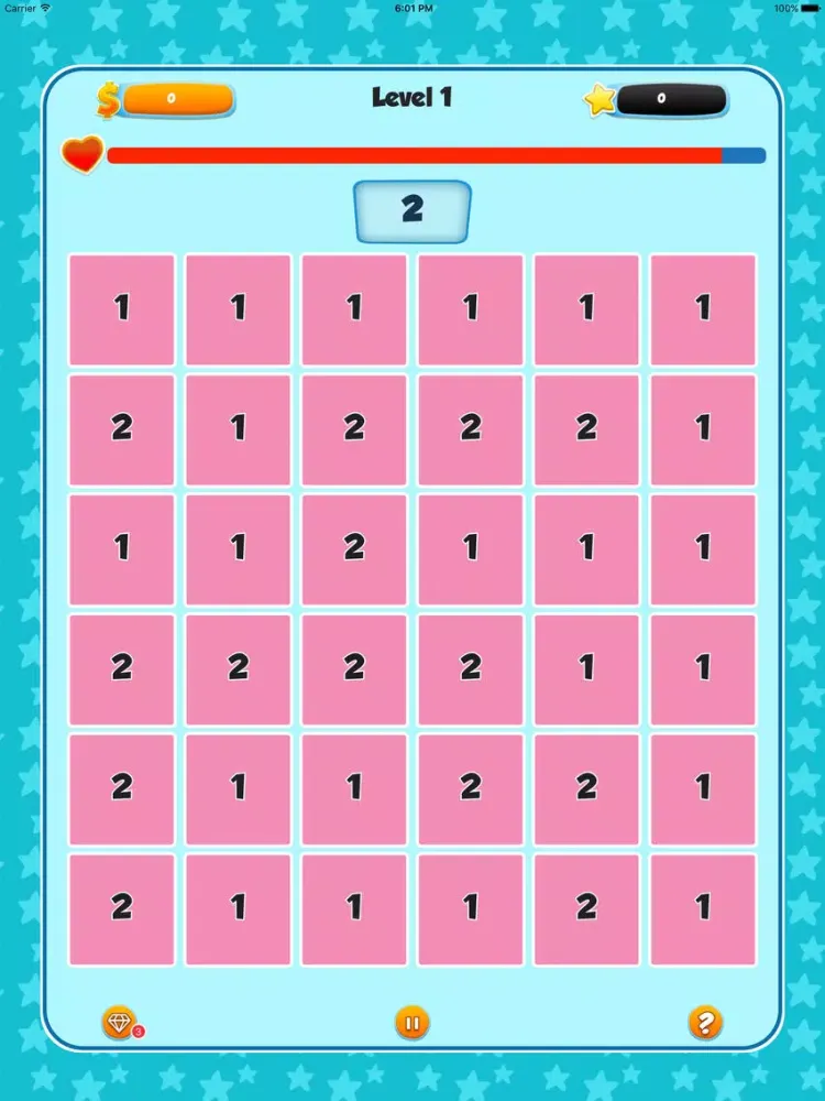 Screenshot di MathG iPad