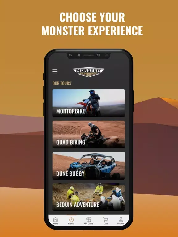 Zrzuty ekranu monster-experience iPad 