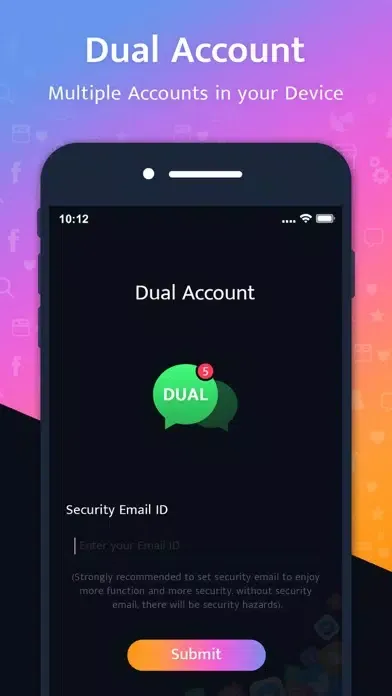 Zrzuty ekranu Multiple Account - Dual Space
