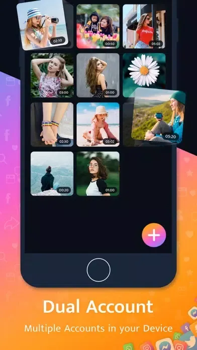 Zrzuty ekranu Multiple Account - Dual Space