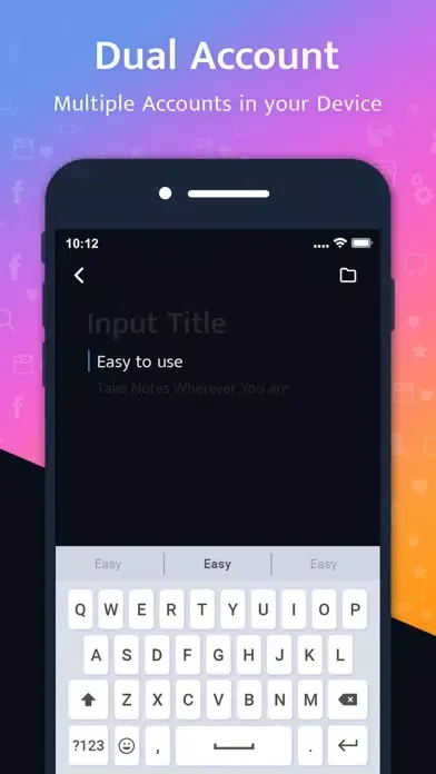 Zrzuty ekranu Multiple Account - Dual Space