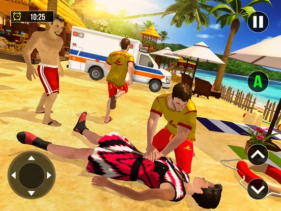 Скриншоты Beach Game Girls Swimming Game iPad 