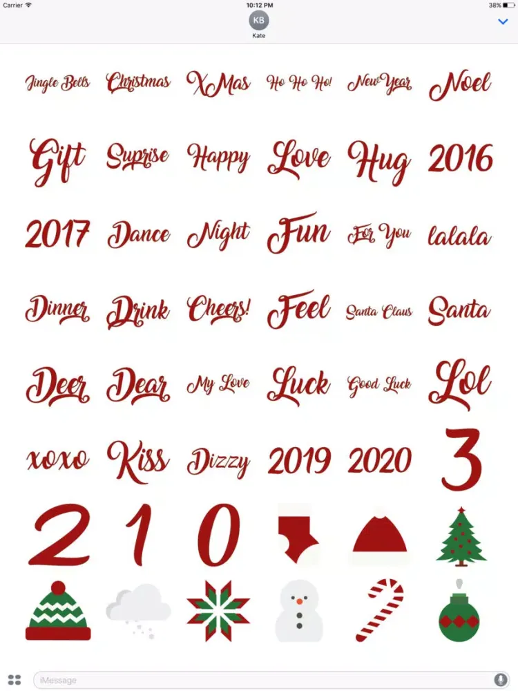 Santa Sticky - Ho Ho Ho iPad  Screenshots