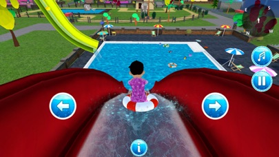 Tangkapan layar Summer Slide Water Park Games