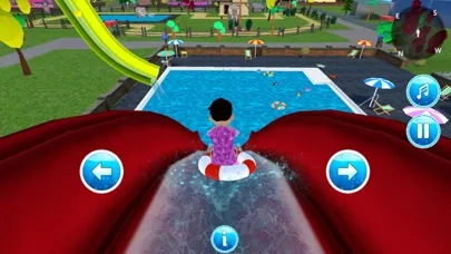 Tangkapan layar Summer Slide Water Park Games