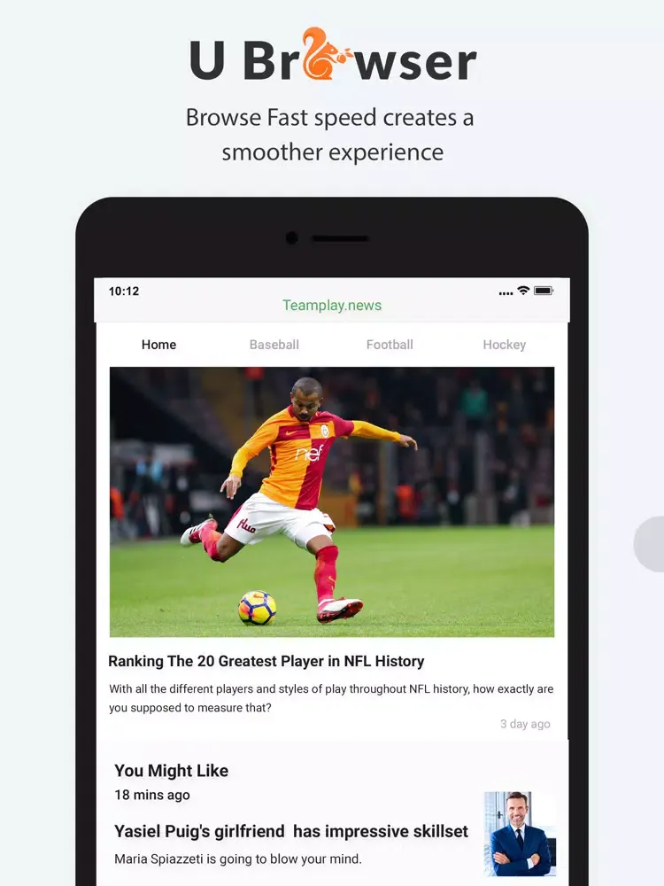 U browser - Fast & Secure iPad  Screenshots