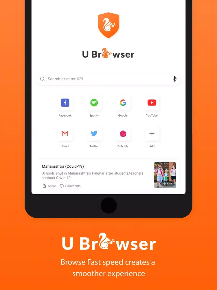 U browser - Fast & Secure iPad  Screenshots