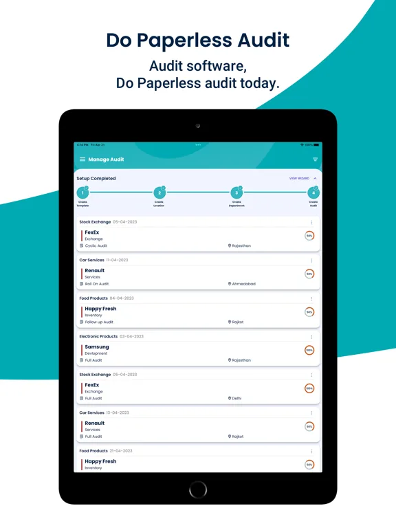 تصاویر Nifty AS9120 Audit iPad 