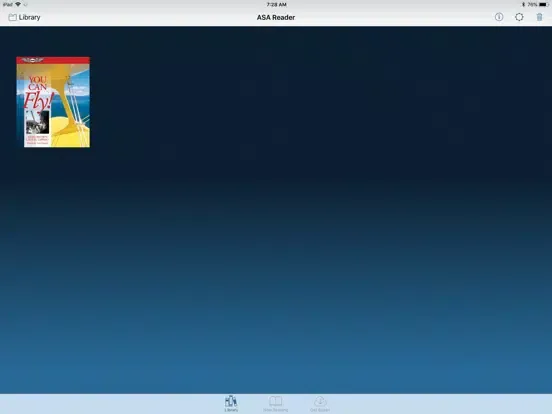 Capturas de pantalla de ASA Reader iPad 