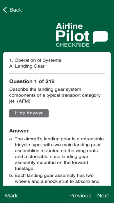 ภาพหน้าจอของ Airline Pilot Checkride