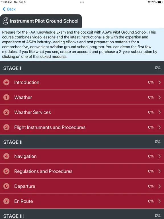 Скриншоты ASA Pilot Training iPad 