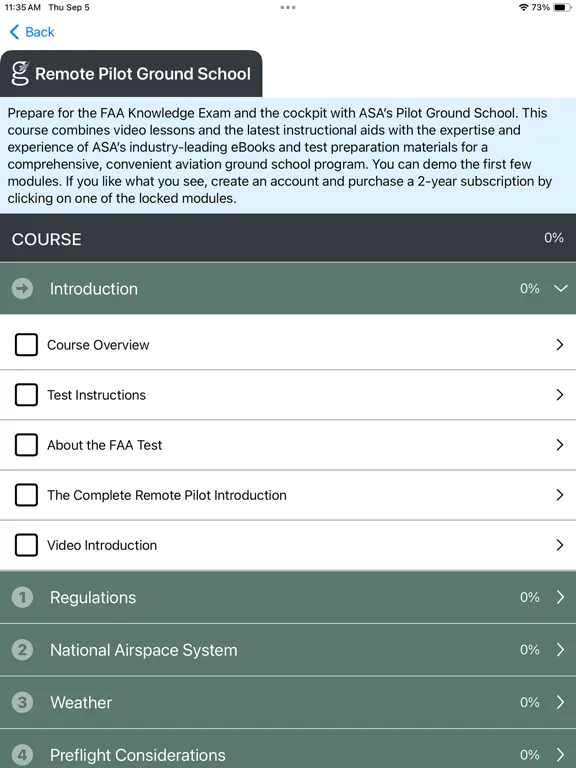 Скриншоты ASA Pilot Training iPad 
