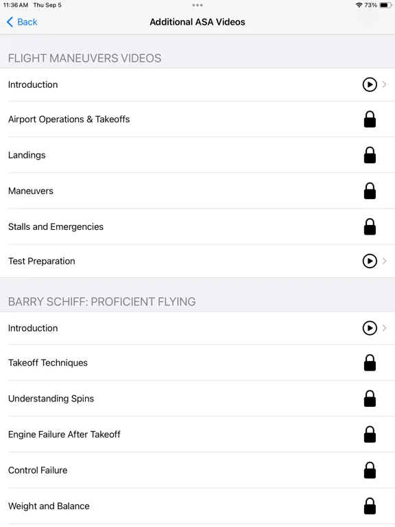 Скриншоты ASA Pilot Training iPad 