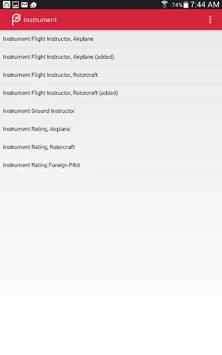 Capturas de pantalla de Prepware Instrument