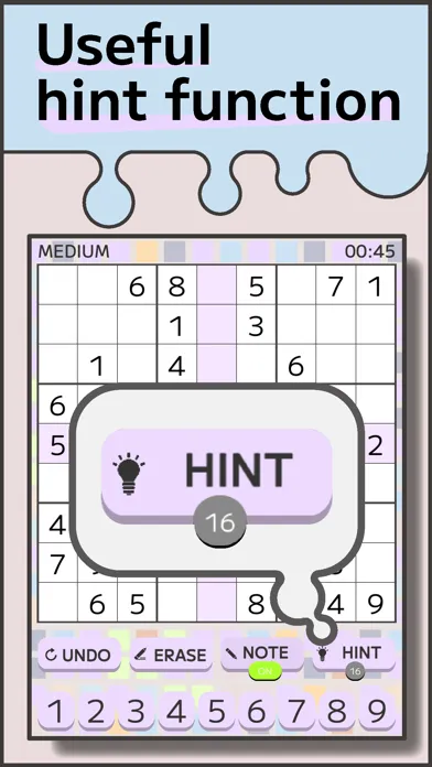 Скриншоты SUDOKU-pastel