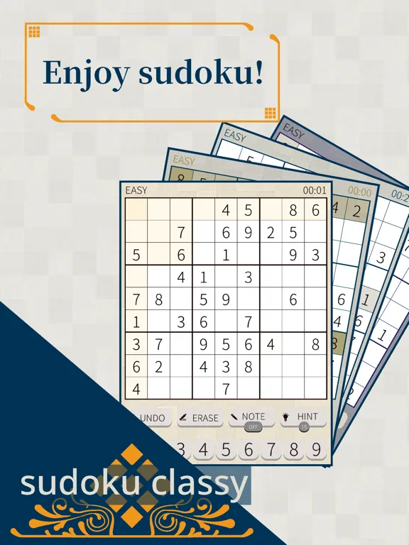 SUDOKU classy iPad  স্ক্রিনশট