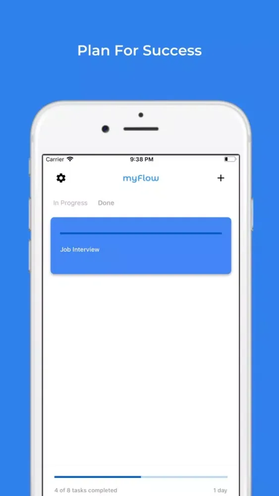 Ảnh chụp màn hình của myFlow: Sprint Goal Tracker