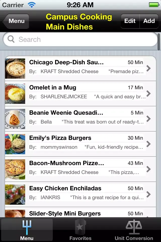 Screenshot di Dinner Recipes.