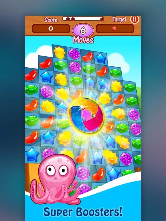 Captures d'écran de Jelly Burst : Exciting king kandy match trio sega iPad 