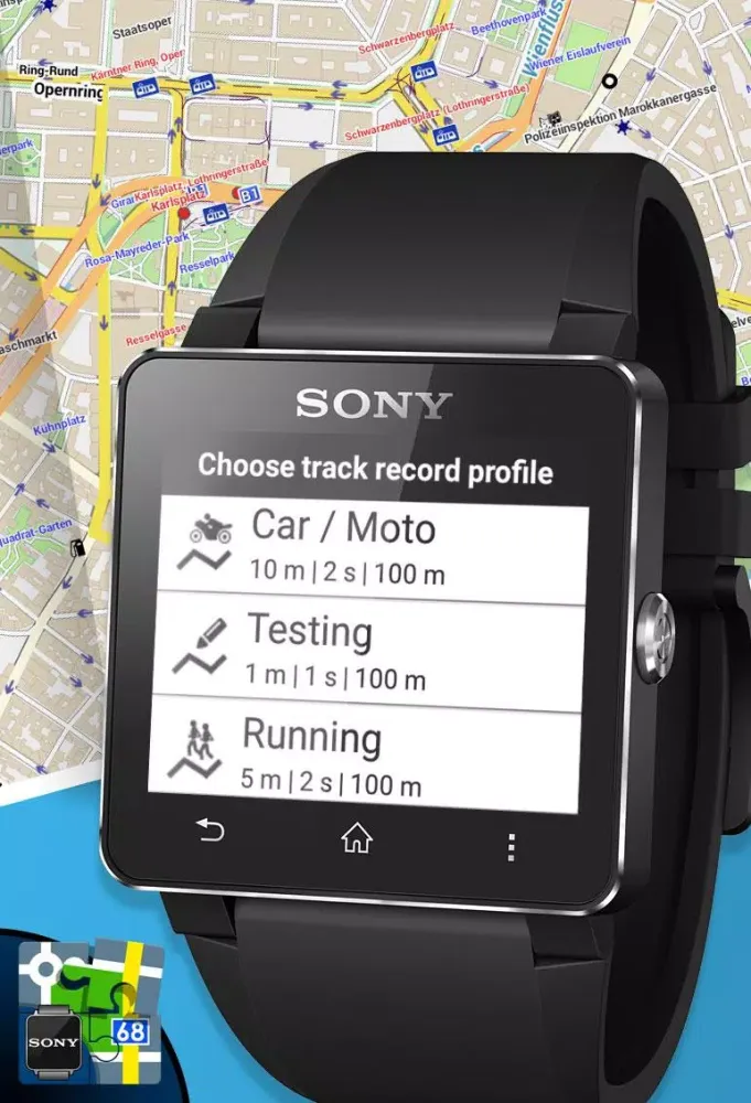 Screenshot di Locus Map - add-on SmartWatch2