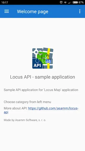 Locus API - Sample Solutions Screenshots