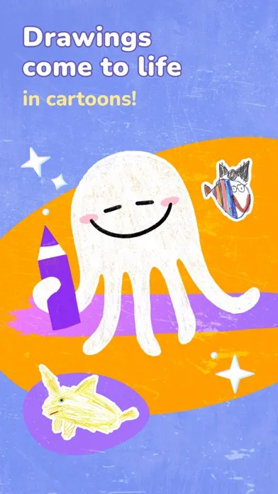 Capturas de tela do Animopus: kids drawing 2+