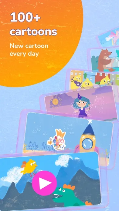 Capturas de tela do Animopus: kids drawing 2+