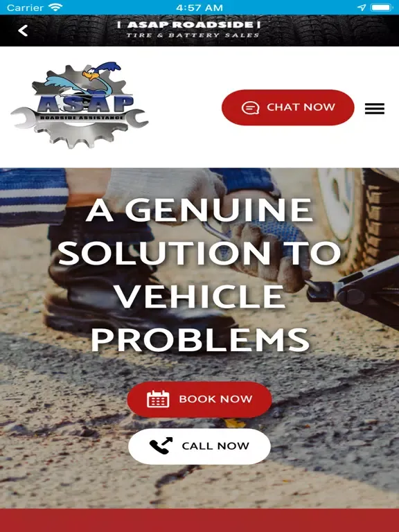 Capturas de pantalla de ASAP ROADSIDE ASSISTANCE INC. iPad 