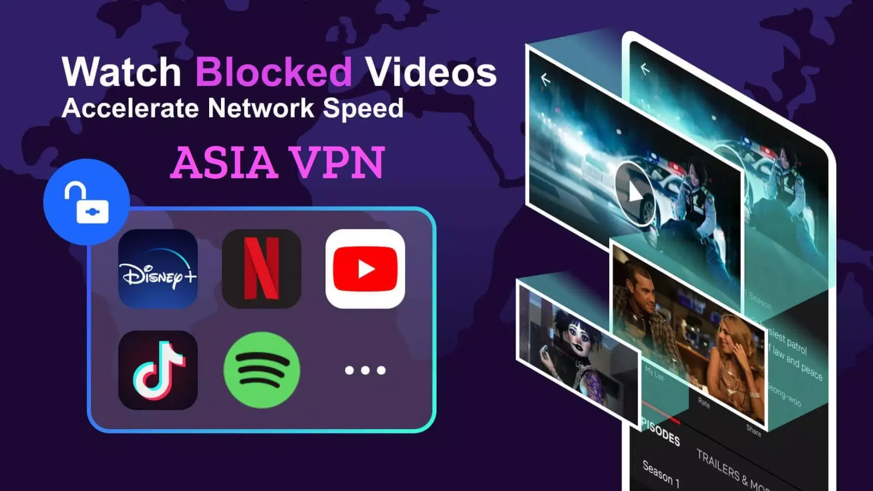 Asia VPN - 4 UAE, Saudi, Oman應用截圖