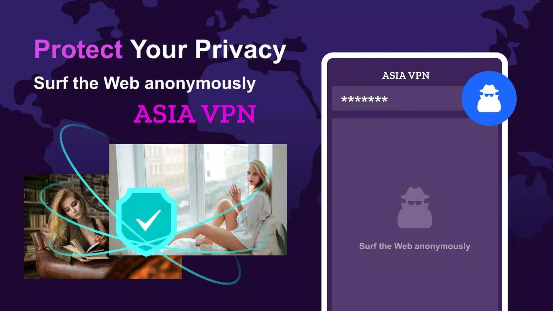 Asia VPN - 4 UAE, Saudi, Oman應用截圖