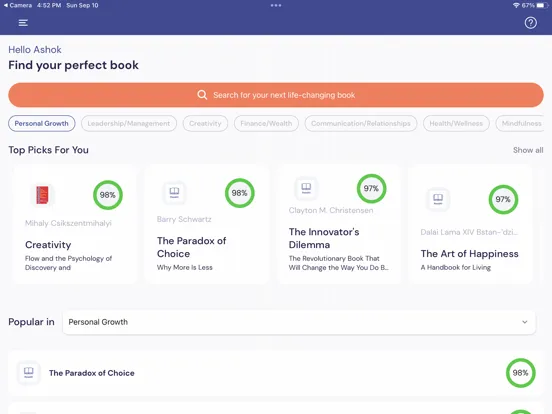 ReadAI iPad Screenshots