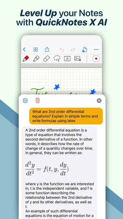 Tangkapan skrin QuickNotes X: Notes, AI & PDF