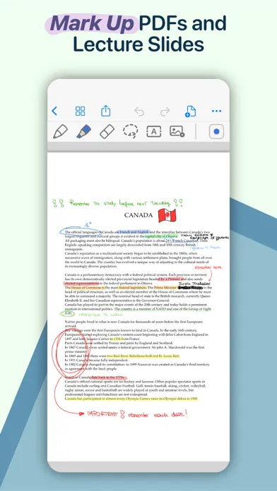 Tangkapan skrin QuickNotes X: Notes, AI & PDF