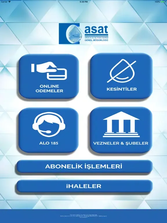 ASAT Mobil iPad 应用截图